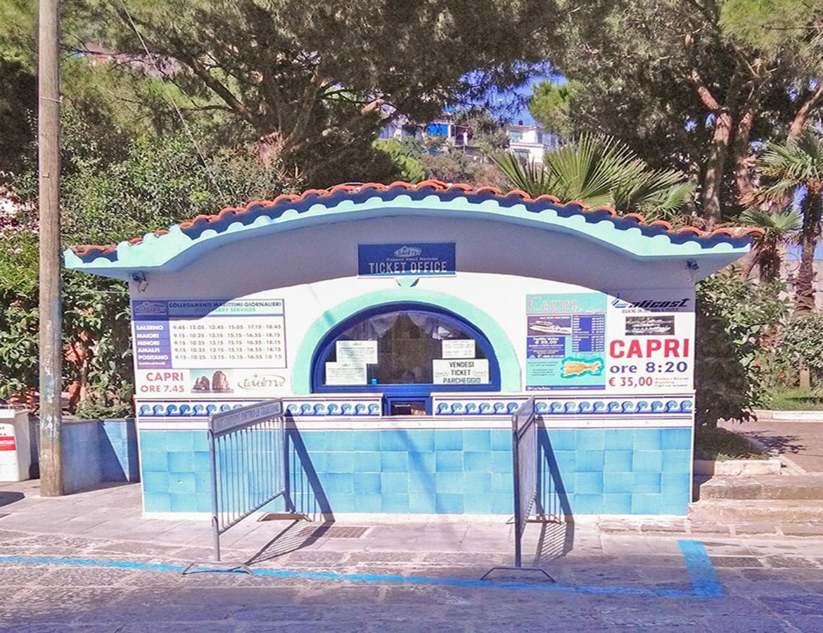 Casa Rosa Appartamento Con Giardino Cetara Exteriör bild