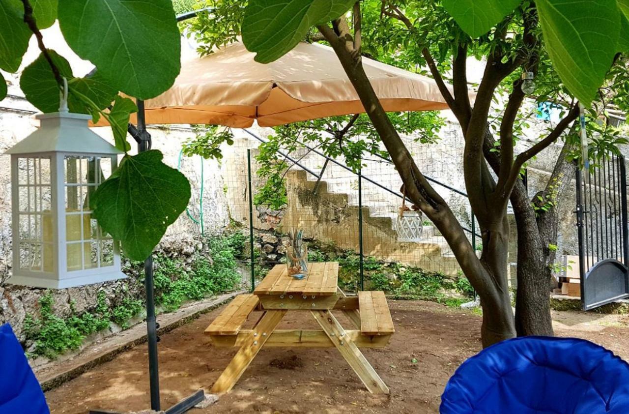 Casa Rosa Appartamento Con Giardino Cetara Exteriör bild